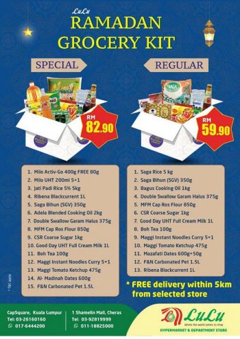 LuLu-Hypermarket-Ramadan-Grocery-Kit-Promotion-350x494 - Kuala Lumpur Promotions & Freebies Selangor Supermarket & Hypermarket 