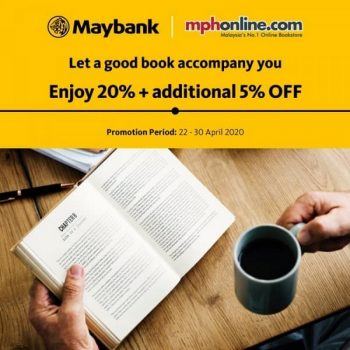 MPH-Bookstores-20-off-Promotion-with-Maybank-350x350 - Books & Magazines Johor Kedah Kelantan Kuala Lumpur Melaka Negeri Sembilan Online Store Pahang Penang Perak Perlis Promotions & Freebies Putrajaya Sabah Sarawak Selangor Stationery Terengganu 