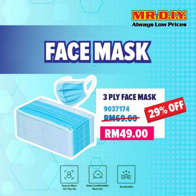25 Apr 2022 Onward MR  DIY  Face Mask  Promotion 