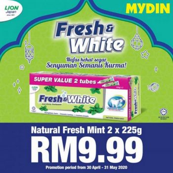 MYDIN-Fresh-White-Promotion-350x350 - Johor Kedah Kelantan Kuala Lumpur Melaka Negeri Sembilan Pahang Penang Perak Perlis Promotions & Freebies Putrajaya Sabah Sarawak Selangor Supermarket & Hypermarket Terengganu 