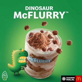 McDonalds-Dinosaur-McFlurry-Promo-350x350 - Beverages Food , Restaurant & Pub Johor Kedah Kelantan Kuala Lumpur Melaka Negeri Sembilan Online Store Pahang Penang Perak Perlis Promotions & Freebies Putrajaya Sabah Sarawak Selangor Terengganu 