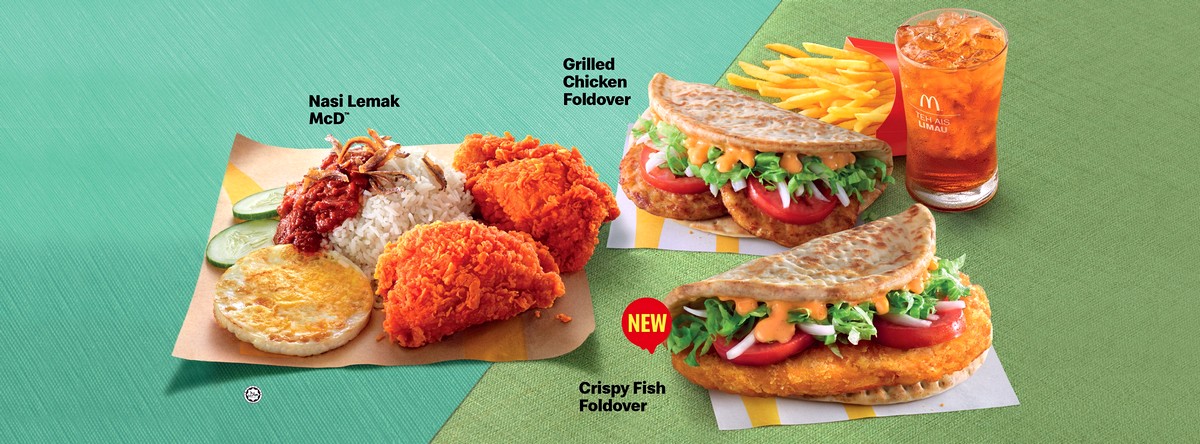 McDonalds-Malaysia-All-New-Crispy-Fish-Foldover-Nasi-Lemak-McD-Grilled-Chicken-Foldover-Promotion-2020-Food-Offers-2021-1 - Burger Food , Restaurant & Pub Johor Kedah Kelantan Kuala Lumpur Location Melaka Nationwide Negeri Sembilan Online Store Pahang Penang Perak Perlis Promotions & Freebies Putrajaya Sabah Sarawak Selangor Terengganu 