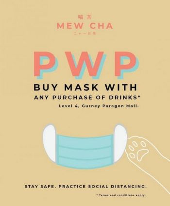 Mew-Cha-PWP-Promo-at-Gurney-Paragon-350x424 - Beverages Food , Restaurant & Pub Penang Promotions & Freebies 