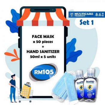 Multicare-Pharmacy-Online-Face-Mask-Hand-Sanitizer-Special-Promotion-350x350 - Beauty & Health Health Supplements Johor Kedah Kelantan Kuala Lumpur Melaka Negeri Sembilan Online Store Pahang Penang Perak Perlis Personal Care Promotions & Freebies Putrajaya Sabah Sarawak Selangor Terengganu 