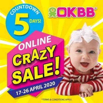OKBB-Online-Crazy-Sale-350x350 - Baby & Kids & Parenting Babycare Children Fashion Johor Kedah Kelantan Kuala Lumpur Malaysia Sales Melaka Negeri Sembilan Online Store Pahang Penang Perak Perlis Putrajaya Sabah Sarawak Selangor Terengganu 