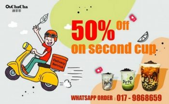 Oh-Cha-Cha-50-off-Promo-at-DA-MEN-Mall-350x215 - Beverages Food , Restaurant & Pub Promotions & Freebies Selangor 