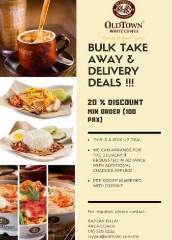 OldTown-White-Coffee-Bulk-Take-Away-Delivery-Deals-350x490 - Beverages Food , Restaurant & Pub Penang Promotions & Freebies 