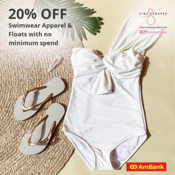 Pink-N-Proper-20-off-Promotion-with-AmBank-350x350 - AmBank Bank & Finance Johor Kedah Kelantan Kuala Lumpur Melaka Negeri Sembilan Online Store Pahang Penang Perak Perlis Promotions & Freebies Putrajaya Sabah Sarawak Selangor Sports,Leisure & Travel Swimwear Terengganu 