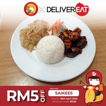Sai-Kee-Restaurant-RM5-OFF-Promotion-at-DeliverEat-350x350 - Beverages Food , Restaurant & Pub Kuala Lumpur Promotions & Freebies Selangor 