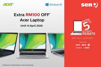 SenQ-Acer-Laptop-Promotion-350x233 - Electronics & Computers Johor Kedah Kelantan Kuala Lumpur Laptop Melaka Negeri Sembilan Online Store Pahang Penang Perak Perlis Promotions & Freebies Putrajaya Sabah Sarawak Selangor Terengganu 