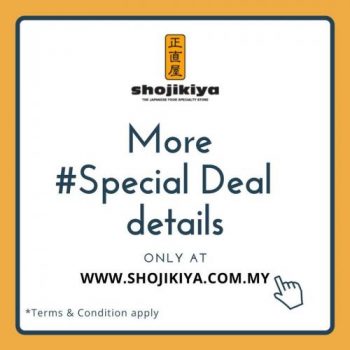 Shojikiya-Online-Special-Deals-Promotion-5-350x350 - Johor Kedah Kelantan Kuala Lumpur Melaka Negeri Sembilan Online Store Others Pahang Penang Perak Perlis Promotions & Freebies Putrajaya Sabah Sarawak Selangor Terengganu 