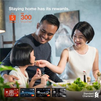 Standard-Chartered-Stay-Home-Rewards-350x350 - Bank & Finance Johor Kedah Kelantan Kuala Lumpur Melaka Negeri Sembilan Online Store Pahang Penang Perak Perlis Promotions & Freebies Putrajaya Sabah Sarawak Selangor Standard Chartered Bank Terengganu 