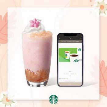 Starbucks-Pink-Peach-Creme-Blossom-Frappuccino-Promotion-350x350 - Beverages Food , Restaurant & Pub Johor Kedah Kelantan Kuala Lumpur Melaka Negeri Sembilan Online Store Pahang Penang Perak Perlis Promotions & Freebies Putrajaya Sabah Sarawak Selangor Terengganu 