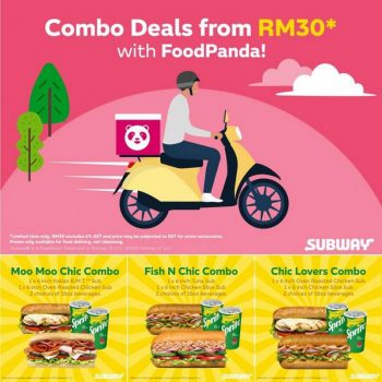 Subway-Combo-Deals-Promotion-at-Food-Panda-350x350 - Beverages Food , Restaurant & Pub Johor Kedah Kelantan Kuala Lumpur Melaka Negeri Sembilan Online Store Pahang Penang Perak Perlis Promotions & Freebies Putrajaya Sabah Sarawak Selangor Terengganu 