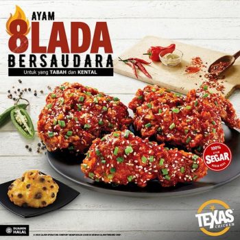 Texas-Chicken-Ayam-8-Lada-Promo-350x350 - Beverages Food , Restaurant & Pub Johor Kedah Kelantan Kuala Lumpur Melaka Negeri Sembilan Pahang Penang Perak Perlis Promotions & Freebies Putrajaya Sabah Sarawak Selangor Terengganu 