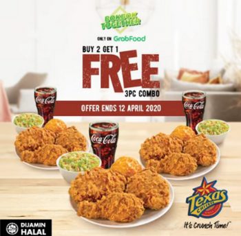 Texas-Chicken-GrabFood-Bokbok-Promotion-350x344 - Beverages Food , Restaurant & Pub Johor Kedah Kelantan Kuala Lumpur Melaka Negeri Sembilan Online Store Pahang Penang Perak Perlis Promotions & Freebies Putrajaya Sabah Sarawak Selangor Terengganu 