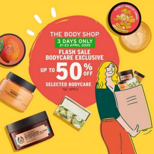 2123 Apr 2020 The Body Shop Online Exclusive Flash Sale