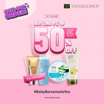 The-Face-Shop-50-Promo-350x350 - Beauty & Health Johor Kedah Kelantan Kuala Lumpur Melaka Negeri Sembilan Pahang Penang Perak Perlis Personal Care Promotions & Freebies Putrajaya Sabah Sarawak Selangor Skincare Terengganu 