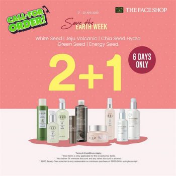 The-Face-Shop-Save-The-Earth-Week-Promo-350x350 - Beauty & Health Johor Kedah Kelantan Kuala Lumpur Melaka Negeri Sembilan Pahang Penang Perak Perlis Personal Care Promotions & Freebies Putrajaya Sabah Sarawak Selangor Skincare Terengganu 