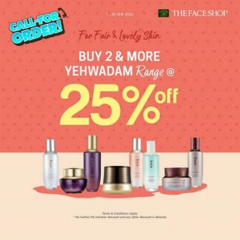 The-Face-Shop-Yehwadam-Range-Promotion-350x350 - Beauty & Health Johor Kedah Kelantan Kuala Lumpur Melaka Negeri Sembilan Pahang Penang Perak Perlis Personal Care Promotions & Freebies Putrajaya Sabah Sarawak Selangor Skincare Terengganu 