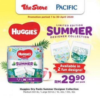 The-Store-and-Pacific-Hypermarket-Huggies-Summer-Designer-Collection-Promotion-350x350 - Baby & Kids & Toys Diapers Johor Kedah Kelantan Kuala Lumpur Melaka Negeri Sembilan Pahang Penang Perak Perlis Promotions & Freebies Putrajaya Sabah Sarawak Selangor Supermarket & Hypermarket Terengganu 