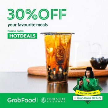 Tiger-Sugar-Raya-30-OFF-Promotion-on-GrabFood-350x349 - Beverages Food , Restaurant & Pub Johor Kedah Kelantan Kuala Lumpur Melaka Negeri Sembilan Online Store Pahang Penang Perak Perlis Promotions & Freebies Putrajaya Sabah Sarawak Selangor Terengganu 