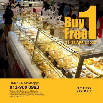 Tokyo-Secret-Buy-1-Free-1-Bread-Promo-350x350 - Beverages Food , Restaurant & Pub Promotions & Freebies Selangor 