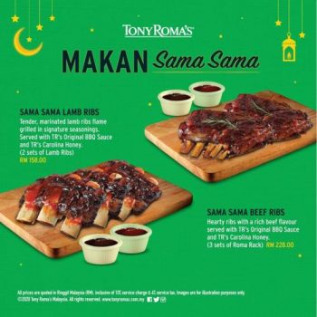 Tony-Romas-Ramadan-Promotion-1-350x350 - Beverages Food , Restaurant & Pub Johor Kedah Kelantan Kuala Lumpur Melaka Negeri Sembilan Online Store Pahang Penang Perak Perlis Promotions & Freebies Putrajaya Sabah Sarawak Selangor Terengganu 