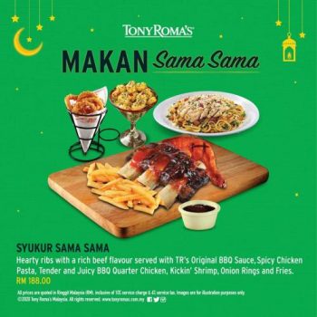 Tony-Romas-Ramadan-Promotion-3-350x350 - Beverages Food , Restaurant & Pub Johor Kedah Kelantan Kuala Lumpur Melaka Negeri Sembilan Online Store Pahang Penang Perak Perlis Promotions & Freebies Putrajaya Sabah Sarawak Selangor Terengganu 