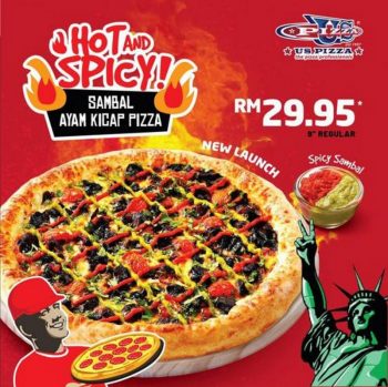 US-Pizza-Hot-Spicy-Sambal-Ayam-Kicap-Pizza-Promo-350x349 - Beverages Food , Restaurant & Pub Johor Kedah Kelantan Kuala Lumpur Melaka Negeri Sembilan Online Store Pahang Penang Perak Perlis Promotions & Freebies Putrajaya Sabah Sarawak Selangor Terengganu 