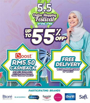 Watsons-5.5-Online-Shopping-Festival-350x401 - Beauty & Health Events & Fairs Health Supplements Johor Kedah Kelantan Kuala Lumpur Melaka Negeri Sembilan Online Store Pahang Penang Perak Perlis Personal Care Putrajaya Sabah Sarawak Selangor Terengganu 
