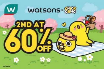 Watsons-Chick-Gang-Promotion-350x232 - Beauty & Health Health Supplements Johor Kedah Kelantan Kuala Lumpur Melaka Negeri Sembilan Online Store Pahang Penang Perak Perlis Personal Care Promotions & Freebies Putrajaya Sabah Sarawak Selangor Terengganu 