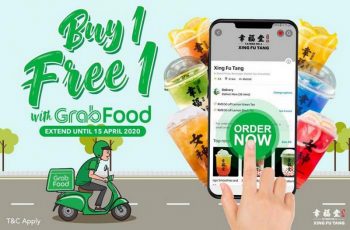 Xing-Fu-Tang-Buy-1-FREE-1-Promotion-at-GrabFood-350x230 - Beverages Food , Restaurant & Pub Johor Kedah Kelantan Kuala Lumpur Melaka Negeri Sembilan Online Store Pahang Penang Perak Perlis Promotions & Freebies Putrajaya Sabah Sarawak Selangor Terengganu 