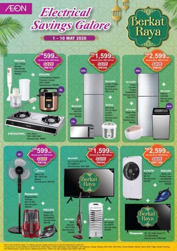 AEON-Electrical-Savings-Galore-Promotion-350x495 - Electronics & Computers Home Appliances Johor Kedah Kelantan Kitchen Appliances Kuala Lumpur Melaka Negeri Sembilan Pahang Penang Perak Perlis Promotions & Freebies Putrajaya Sabah Sarawak Selangor Supermarket & Hypermarket Terengganu 