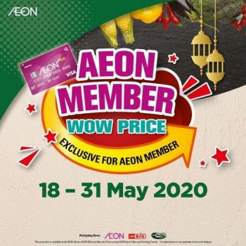 AEON-Member-Wow-Price-Raya-Promotion-350x350 - Johor Kedah Kelantan Kuala Lumpur Melaka Negeri Sembilan Pahang Penang Perak Perlis Promotions & Freebies Putrajaya Sabah Sarawak Selangor Supermarket & Hypermarket Terengganu 