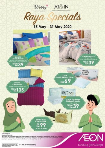 AEON-Raya-Home-Fashion-Items-Promotion-350x495 - Johor Kedah Kelantan Kuala Lumpur Melaka Negeri Sembilan Pahang Penang Perak Perlis Promotions & Freebies Putrajaya Sabah Sarawak Selangor Supermarket & Hypermarket Terengganu 