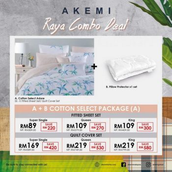 AKEMI-Raya-Combo-Deal-Promotion-350x350 - Beddings Home & Garden & Tools Johor Kedah Kelantan Kuala Lumpur Melaka Negeri Sembilan Others Pahang Penang Perak Perlis Promotions & Freebies Putrajaya Sabah Sarawak Selangor Terengganu 