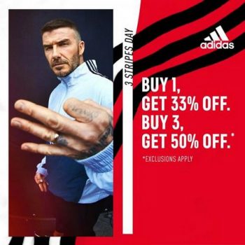 Adidas-3-Stripes-Day-Sale-350x350 - Apparels Fashion Accessories Fashion Lifestyle & Department Store Footwear Johor Kedah Kelantan Kuala Lumpur Melaka Negeri Sembilan Online Store Pahang Penang Perak Perlis Putrajaya Sabah Sarawak Selangor Sportswear Terengganu Warehouse Sale & Clearance in Malaysia 