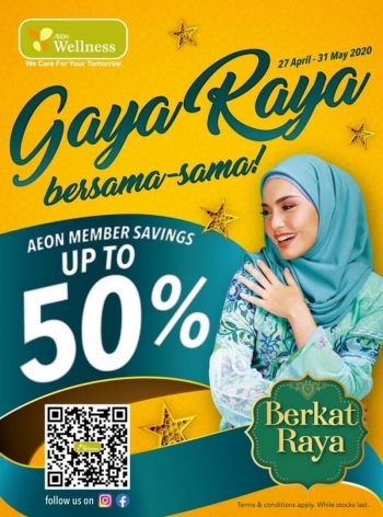 Aeon-Wellness-Gaya-Raya-Bersama-sama-Promo-350x472 - Beauty & Health Health Supplements Johor Personal Care Promotions & Freebies 