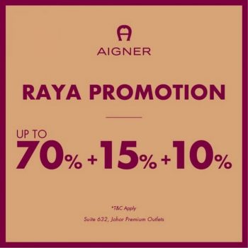 Aigner-Special-Sale-at-Johor-Premium-Outlets-350x350 - Fashion Accessories Fashion Lifestyle & Department Store Johor Warehouse Sale & Clearance in Malaysia 