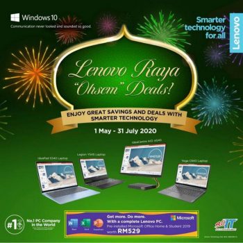 All-IT-Hypermarket-Lenovo-Raya-Ohsem-Deals-Promotion-350x350 - Electronics & Computers Johor Kedah Kelantan Kuala Lumpur Laptop Melaka Negeri Sembilan Pahang Penang Perak Perlis Promotions & Freebies Putrajaya Sabah Sarawak Selangor Terengganu 