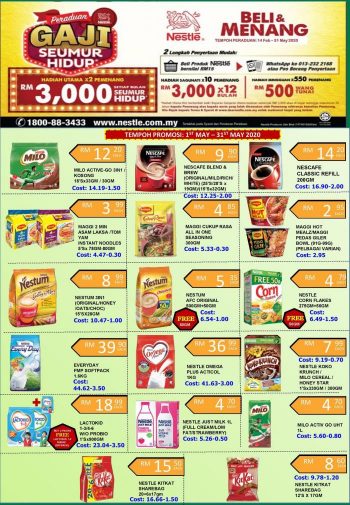 BILLION-Nestle-Promotion-at-Taman-Yayasan-350x505 - Johor Promotions & Freebies Supermarket & Hypermarket 