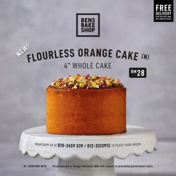 Ben-Bake-Shop-Flourless-Orange-Cake-Promotion-350x350 - Beverages Food , Restaurant & Pub Kuala Lumpur Promotions & Freebies Selangor 