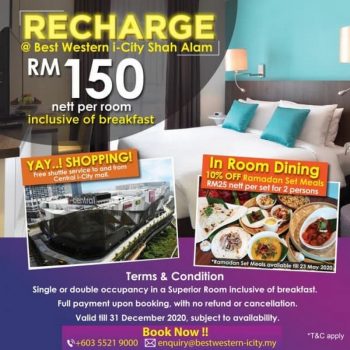 Best-Western-i-City-Ramadan-Set-Meals-Promo-350x350 - Hotels Promotions & Freebies Selangor Sports,Leisure & Travel 