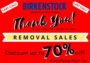 Birkenstock-Removal-Sales-350x247 - Fashion Accessories Fashion Lifestyle & Department Store Footwear Malaysia Sales Perak 