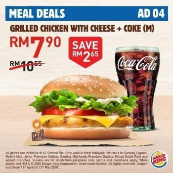 Burger-King-Classic-Flame-Grilled-Chicken-Burger-Promo-350x350 - Beverages Burger Food , Restaurant & Pub Johor Kedah Kelantan Kuala Lumpur Melaka Negeri Sembilan Pahang Penang Perak Perlis Promotions & Freebies Putrajaya Sabah Sarawak Selangor Terengganu 