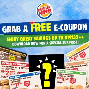 Burger-King-Free-E-Coupon-350x350 - Beverages Burger Food , Restaurant & Pub Johor Kedah Kelantan Kuala Lumpur Melaka Negeri Sembilan Pahang Penang Perak Perlis Promotions & Freebies Putrajaya Sabah Sarawak Selangor Terengganu 