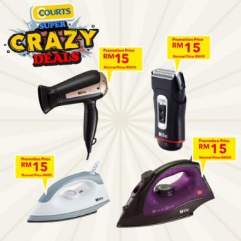 COURTS-Super-Crazy-Deals-Promotion-4-350x350 - Electronics & Computers Home Appliances IT Gadgets Accessories Johor Kedah Kelantan Kitchen Appliances Kuala Lumpur Melaka Negeri Sembilan Online Store Pahang Penang Perak Perlis Promotions & Freebies Putrajaya Sabah Sarawak Selangor Terengganu 