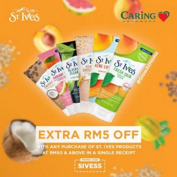 Caring-Pharmacy-St-Ives-Promotion-350x350 - Beauty & Health Health Supplements Johor Kedah Kelantan Kuala Lumpur Melaka Negeri Sembilan Online Store Pahang Penang Perak Perlis Personal Care Promotions & Freebies Putrajaya Sabah Sarawak Selangor Terengganu 