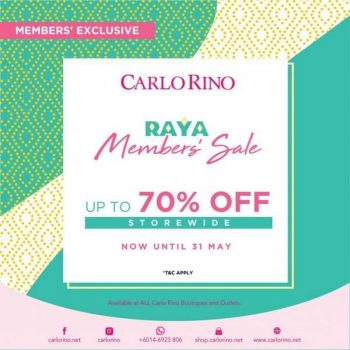 Carlo-Rino-Raya-Member-Sale-350x350 - Bags Fashion Accessories Fashion Lifestyle & Department Store Johor Kedah Kelantan Kuala Lumpur Malaysia Sales Melaka Negeri Sembilan Pahang Penang Perak Perlis Putrajaya Sabah Sarawak Selangor Terengganu 